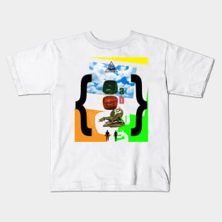 Fragments of Creation {all-seeing chili pepper} Kids T-Shirt